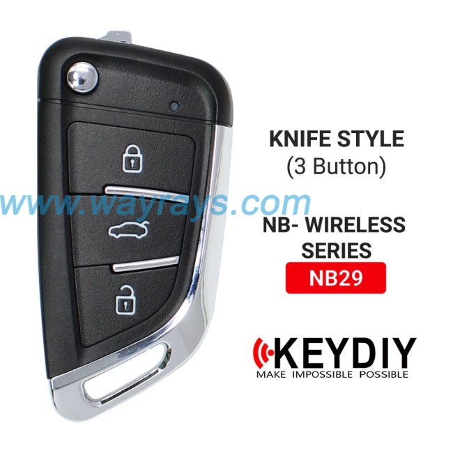Keydiy NB29-3 wireless multigunction remote