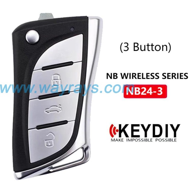 Keydiy NB24-3 wireless multigunction remote