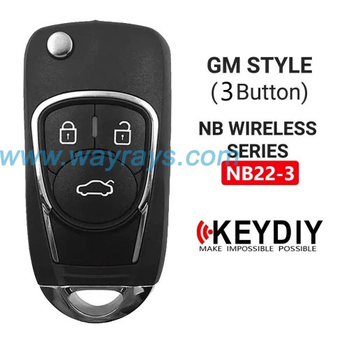Keydiy NB22-3 wireless multigunction remote