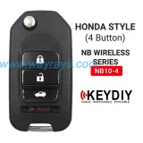 Keydiy NB10-4 wireless multigunction remote