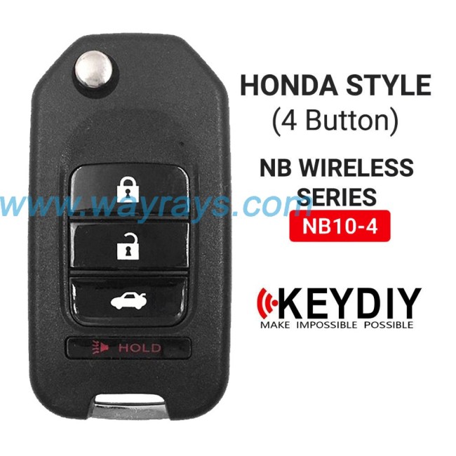 Keydiy NB10-4 wireless multigunction remote