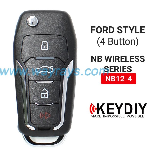Keydiy NB12-4 wireless multigunction remote