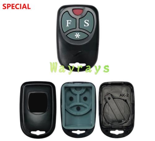 For Brazil Sistec key shell with OEM logo place