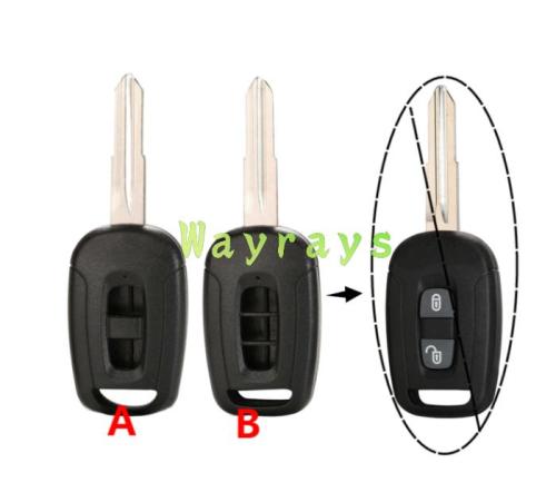 For Chevrolet key shell part, without logo