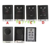 For Cadillac key shell with logo place