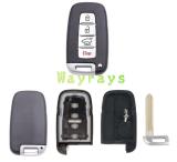For hyundai kia key shell without logo place