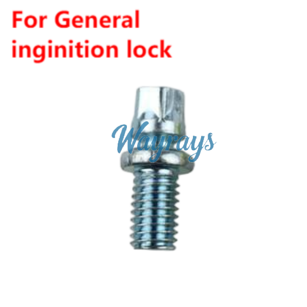 Suitable for General car ignition lock anti-theft screws