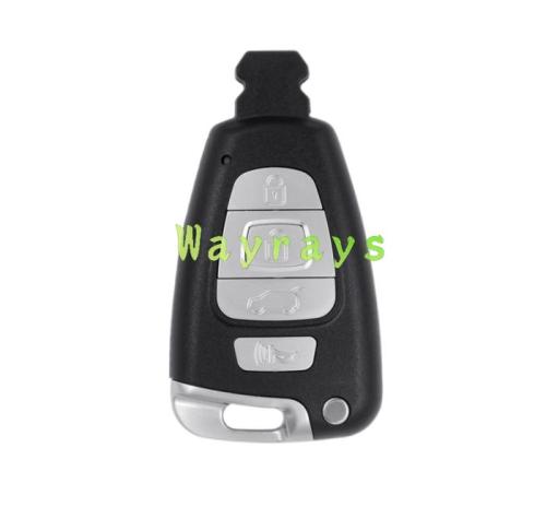 For hyundai key shell without logo place