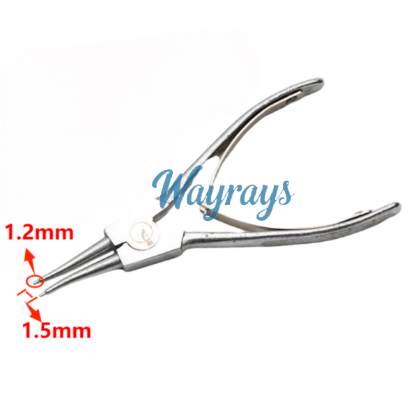 Circlip pliers, disassembly and assembly of lock cylinder and lock body circlip pin