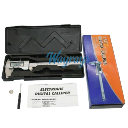 Vernier Digital caliper with display, 0-150mm