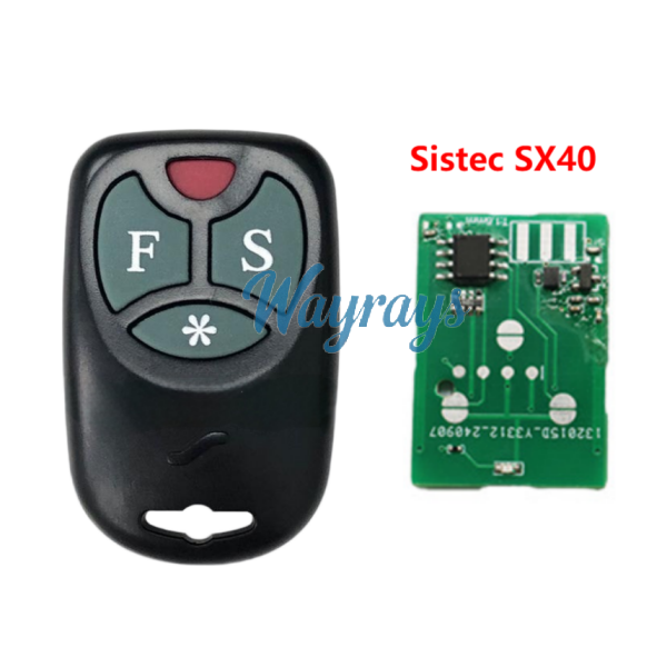 For Brazil Sistec Sx40
remote key