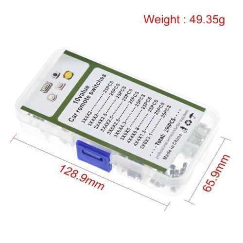Muti-function remote key button box, honda,10 types, 1 type=25pcs, total 250pcs.it is easy for locksmith engineer to use.