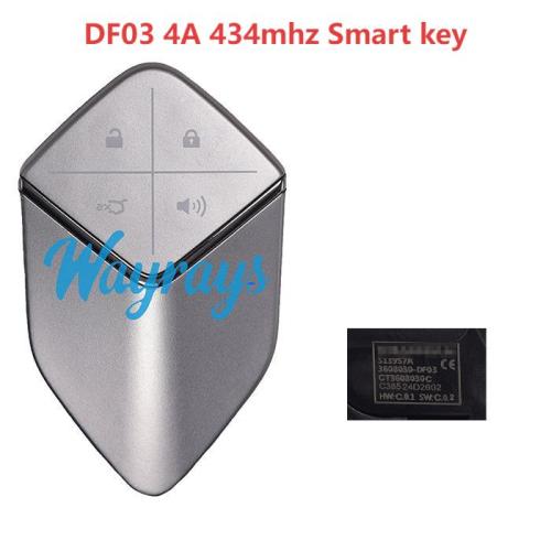 Original for ChangAn Deepal DF03 with FSK 4A chip 434mhz keyless 4 button remote key