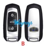 Original for Geely Emgrand EC7/GL/GS etc ID46 chip PCF7952A with FSK 434mhz keyless 3 button remote key