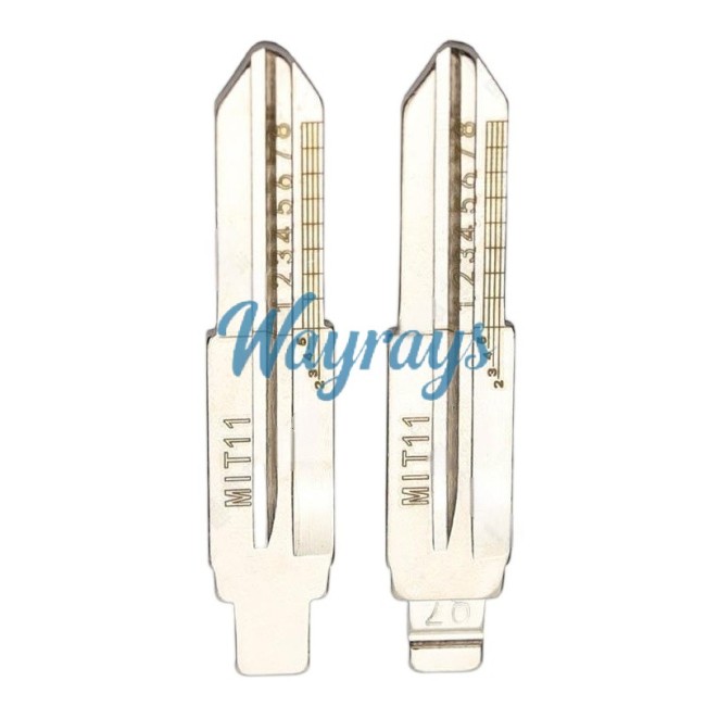 For MIT11 Mitsubishi Key blade with scale