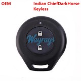 For Original Indian Chief Dark horse with chip smart remote key without logo place