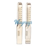 For HU64 Benz Key blade with scale