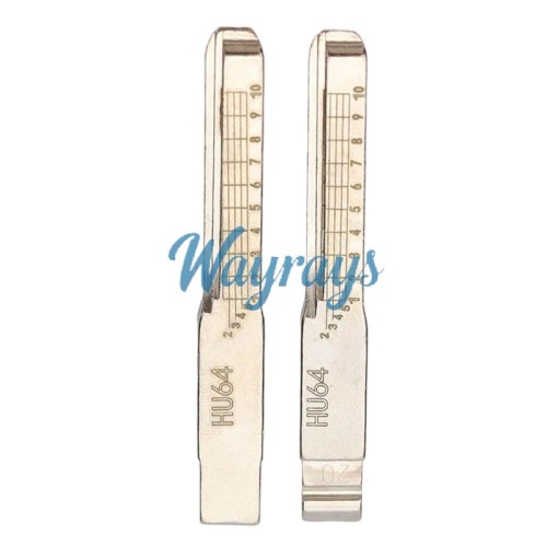 For HU64 Benz Key blade with scale
