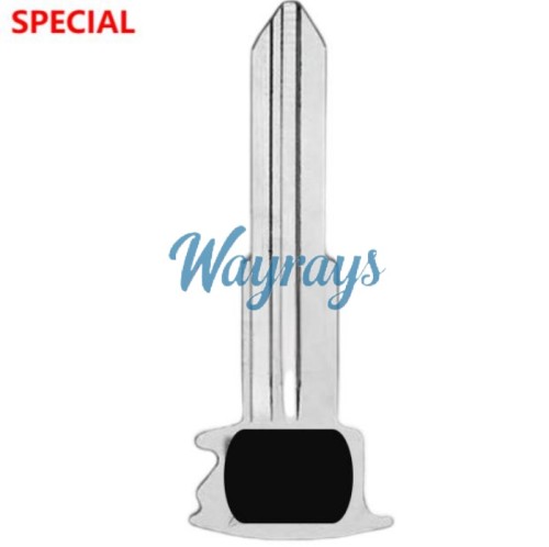 For Motorcycle Honda GL1800 key blade with OEM logo place