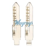 For CY24 chrysler Dodge Jeep Key blade with scale