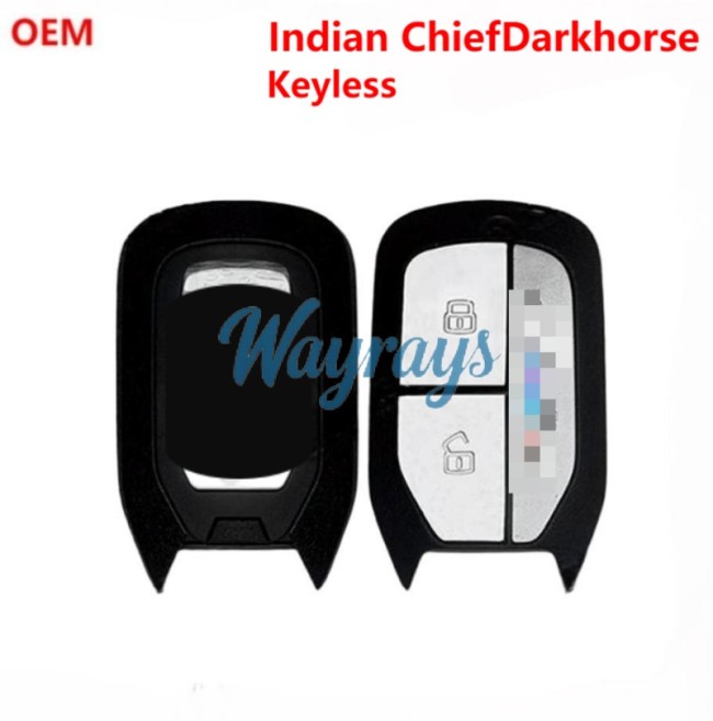 For Original Indian Chief Dark horse with chip smart remote key with OEM logo place