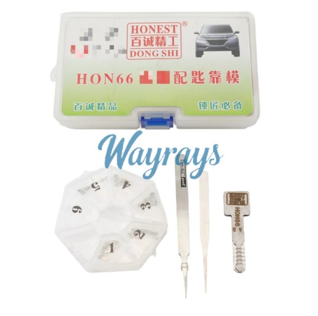 Honest brand Hon66 Honda BYD Acura Matching keys model