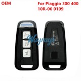 For Original Piaggio 300 400 remote key with OEM logo place