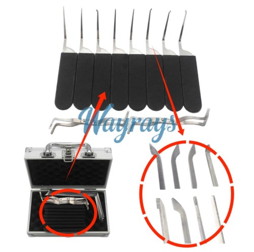 HUK Open car lock tools set