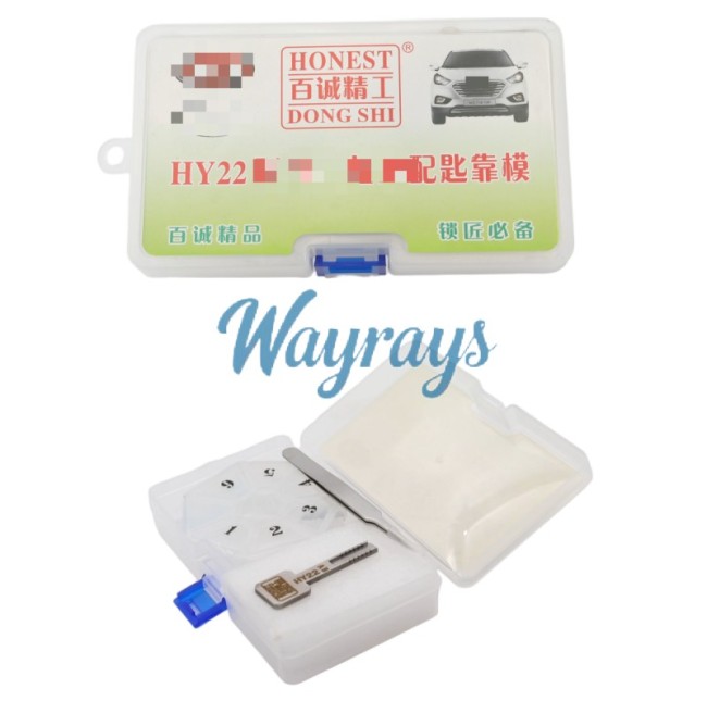 Honest brand HY22 Hyundai Kia Matching keys model