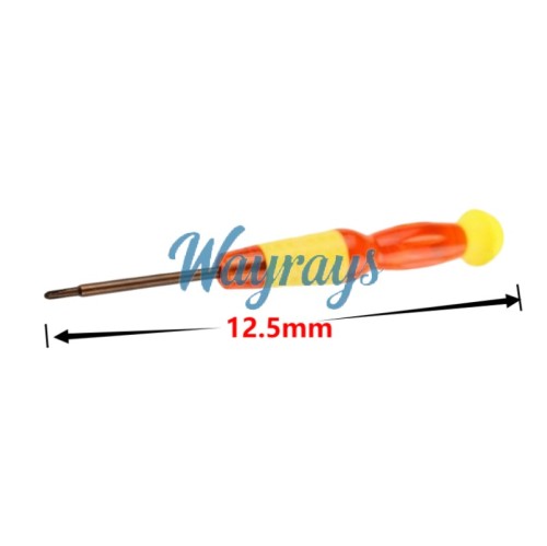 Car flip key cross screwdriver, for remote control to open the back cover with non-slip