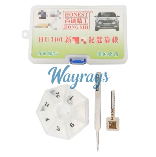 Honest brand HU100 new Buick Chverolet Opel  Cadillac GL8 Matching keys model