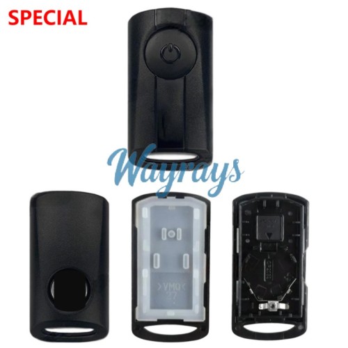 For Yamaha Motorcycle XMAX300 NMAX155 key shell with OEM logo place