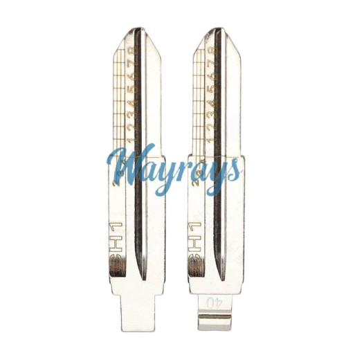 For CH1 Chevrolet key blade with scale