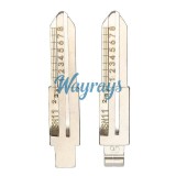 For NSN11 Nissan Key blade with scale