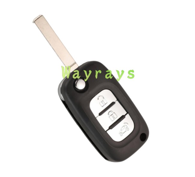 For Lada VESTA/X-RAY/LARGUS key shell with logo place,don't have this type of badge