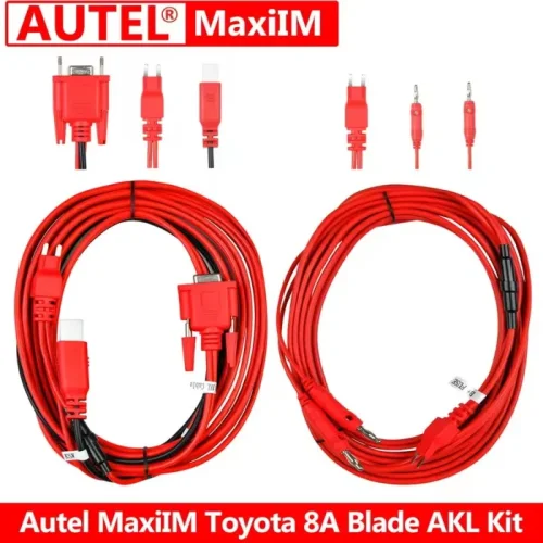 Autel Toyota 8A blade AKL KIT cable,Non-Smart Key All Keys Lost Adapter