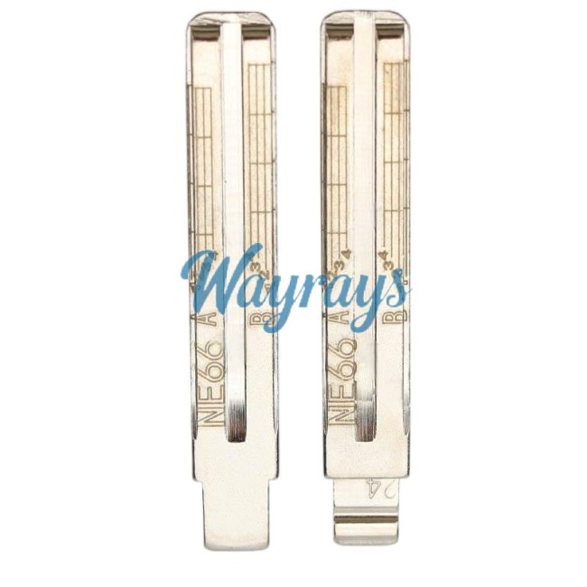 For NE66 Volvo S80 Key blade with scale