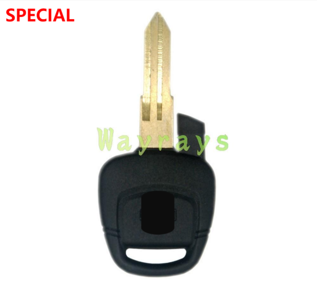 For Nissan transponder key shell without chip with OEM logo place