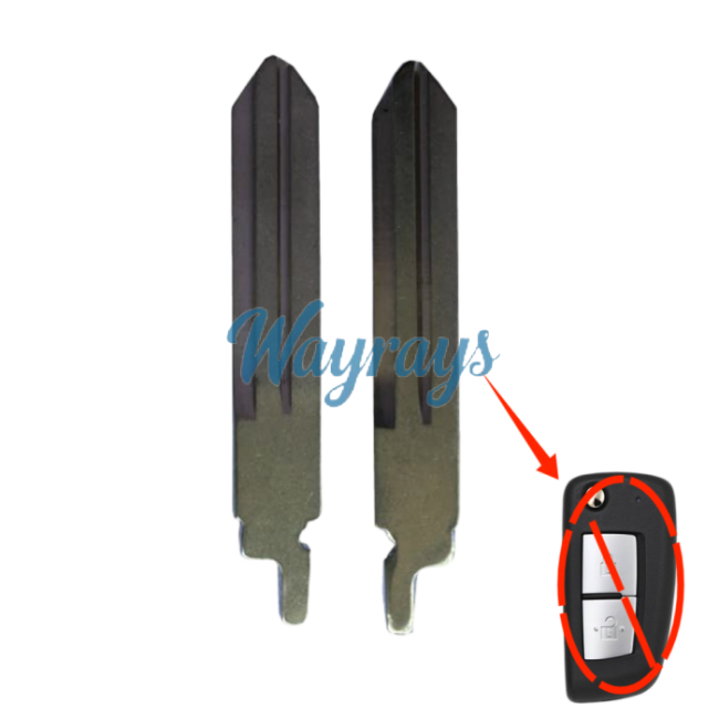 For Nissan key blade