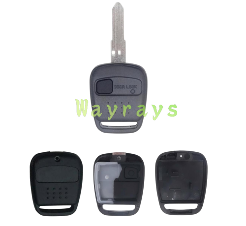 For Nissan key shell without logo place