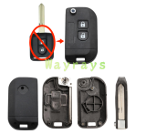 For Nissan modified key shell with logo place