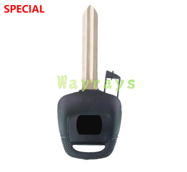 For Nissan transponder key shell without chip with OEM logo place
