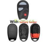 [Without battery holder]For Nissan key shell without logo place