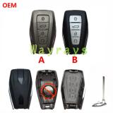 For Original Geely key shell with logo place,without battery