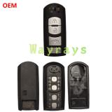 For Original Mazda key shell with OEM logo place