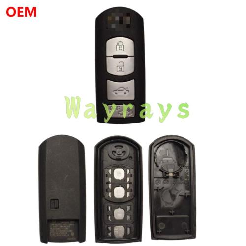 For Original Mazda key shell with OEM logo place