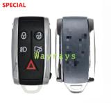 For Landrover Jaguar XF key shell with OEM logo place