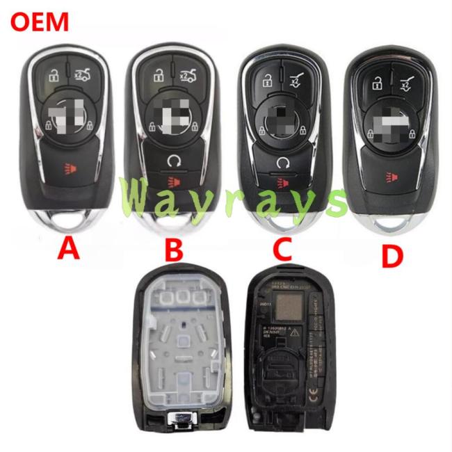 For Original Buick GL6 GL8 key shell with logo place