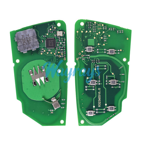 For Cadillac Escalade YG0G20TB1 ID49 chip HITAG Pro with ASK 434mhz keyless 5+1 button remote key