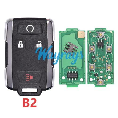 For Chevrolet M3N32337200 ASK 434mhz remote key